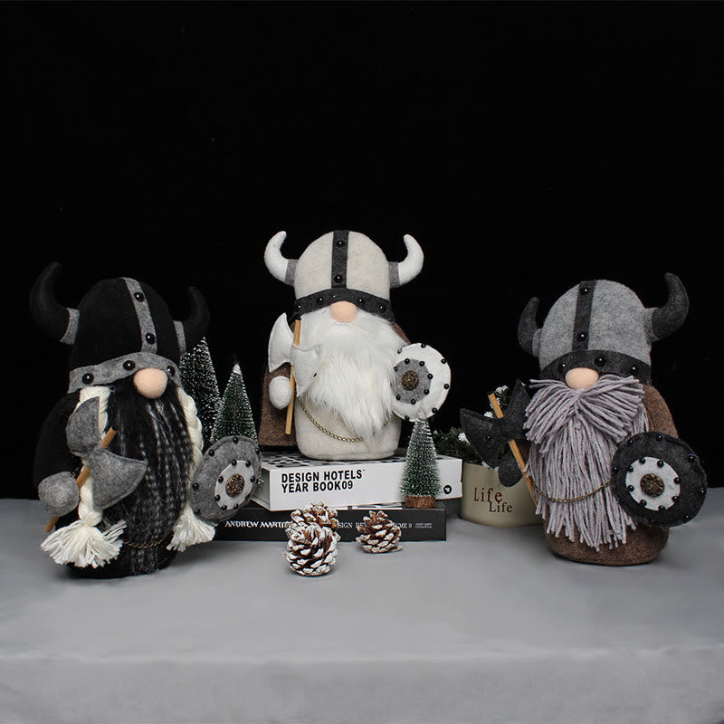 WorldNorse Gnome Nordic Warrior Plush