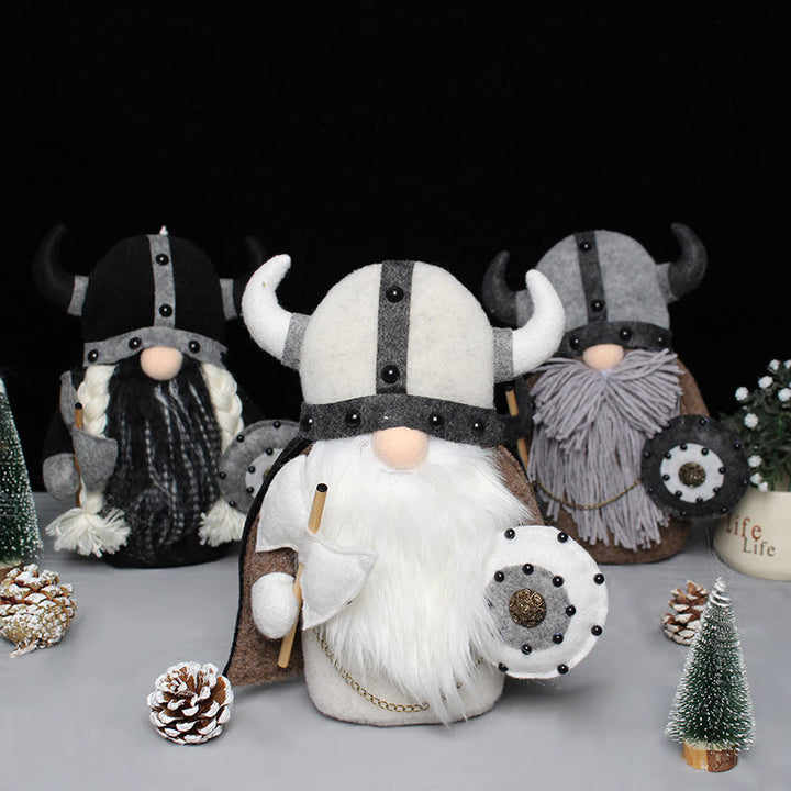 WorldNorse Gnome Nordic Warrior Plush