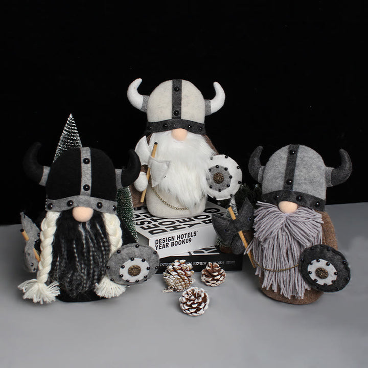 WorldNorse Gnome Nordic Warrior Plush