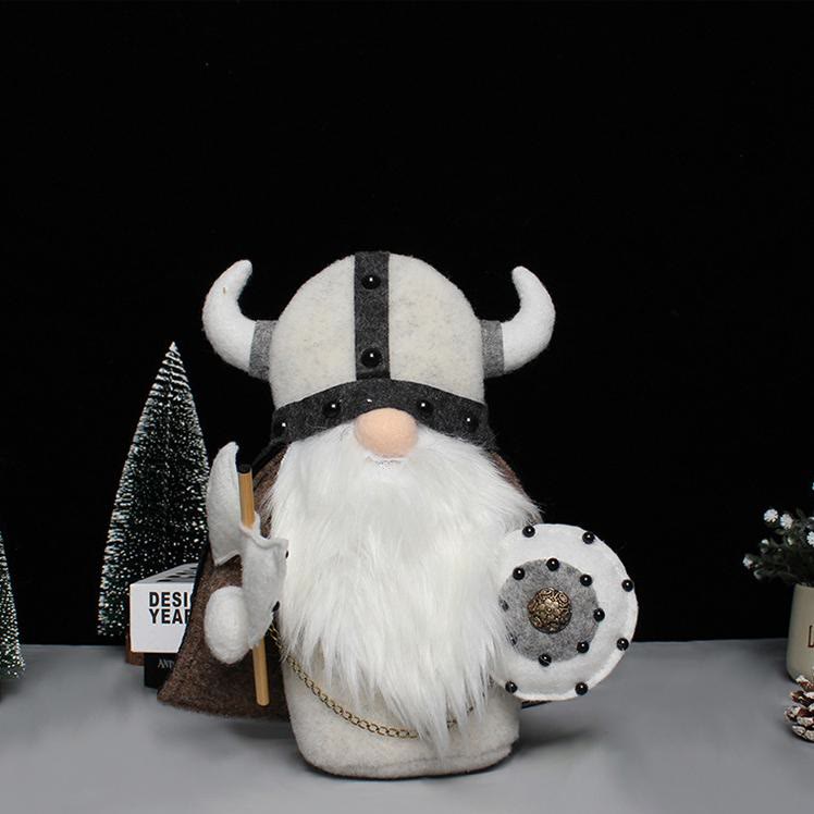 WorldNorse Gnome Nordic Warrior Plush