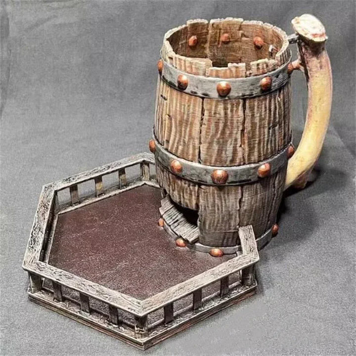 WorldNorse Viking Barrel Dice Tower