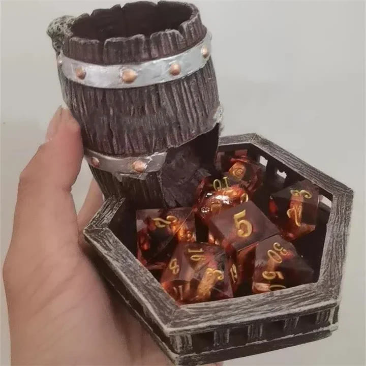 WorldNorse Viking Barrel Dice Tower