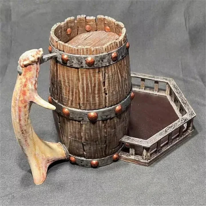 WorldNorse Viking Barrel Dice Tower