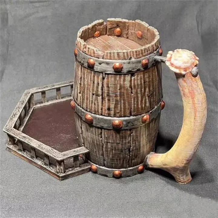 WorldNorse Viking Barrel Dice Tower