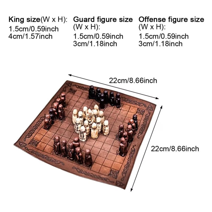 WorldNorse Traditional Viking Hnefatafl Game