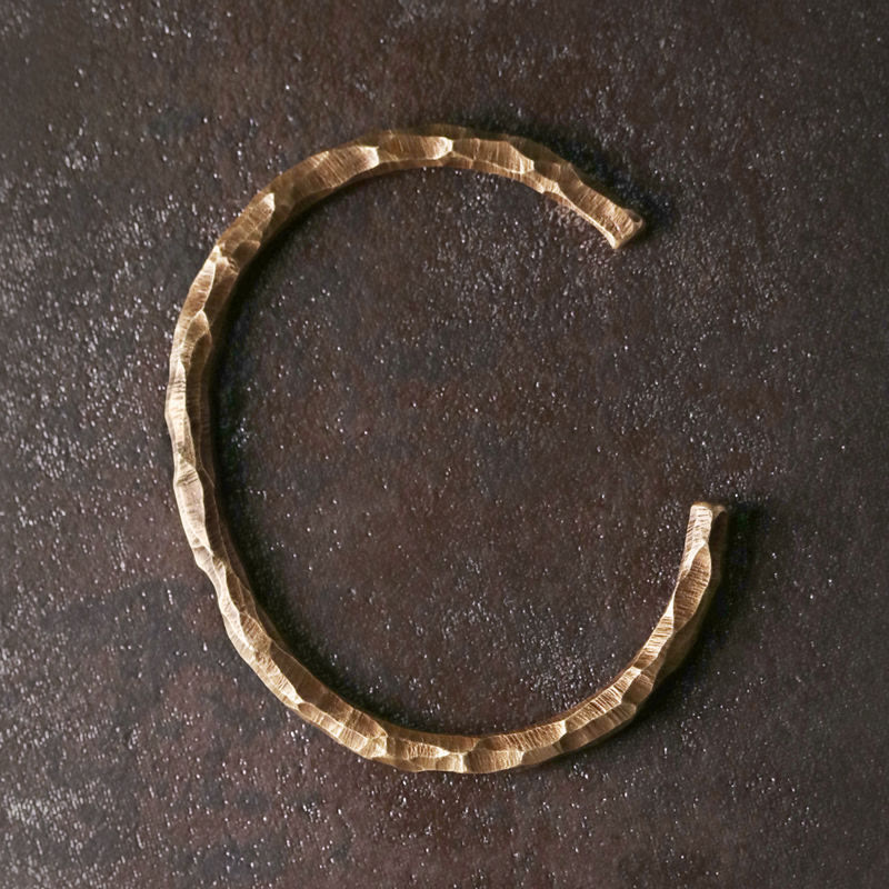 FREE Today: Vintage Hammered Copper Cuff Open-Ended Bracelet