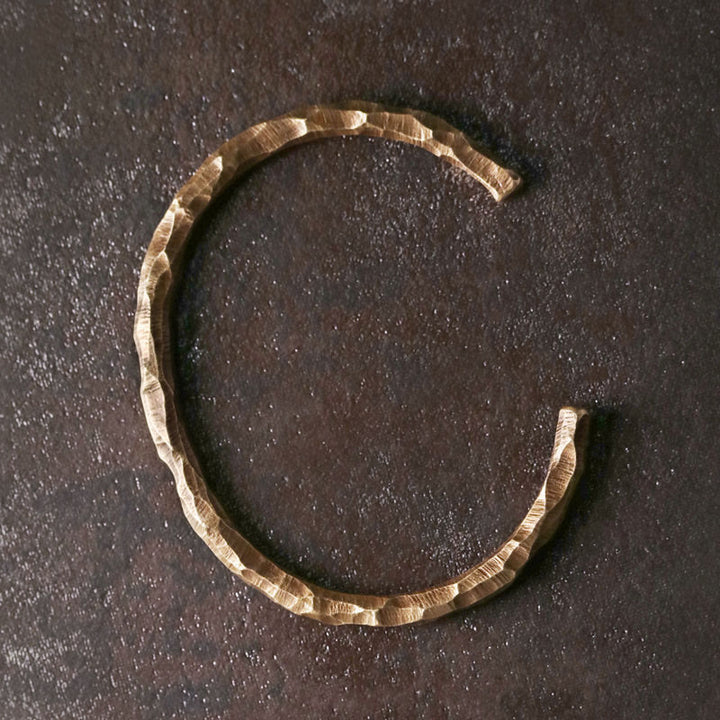 FREE Today: Vintage Hammered Copper Cuff Open-Ended Bracelet