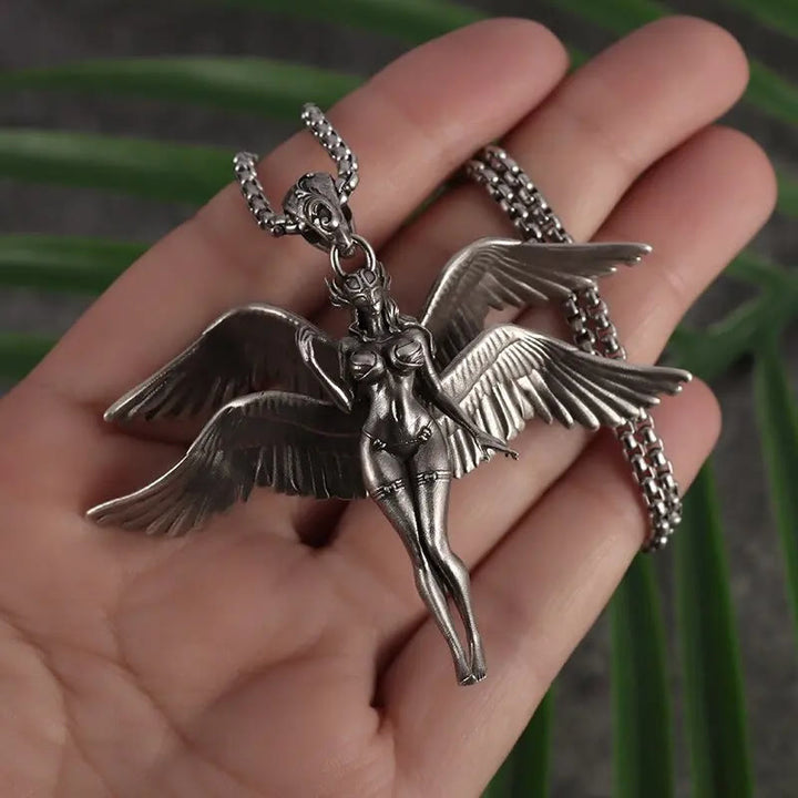 FREE Today: Four-winged Angel Pendant Necklace