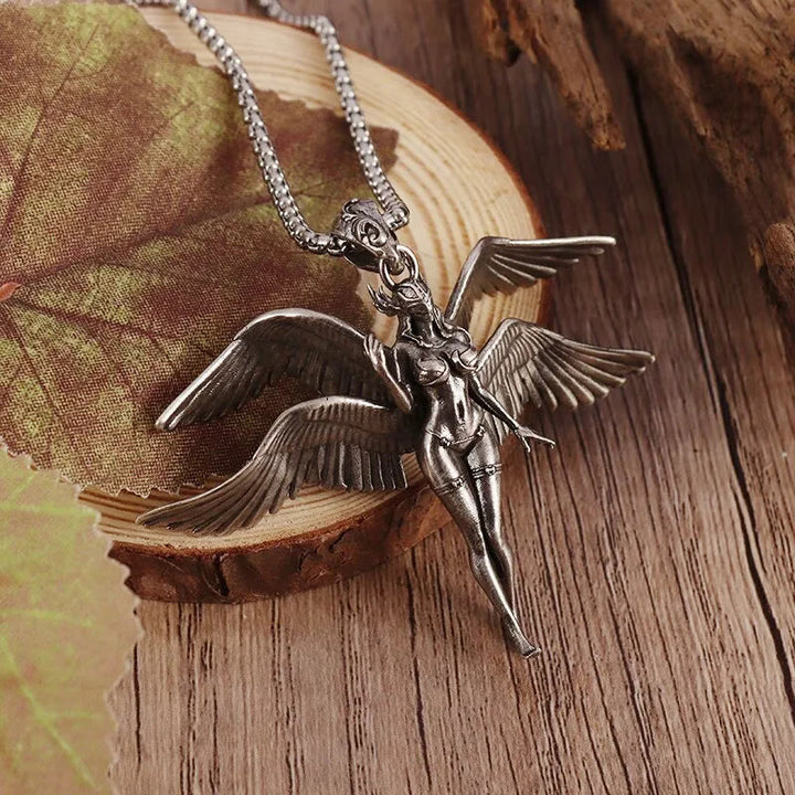 FREE Today: Four-winged Angel Pendant Necklace