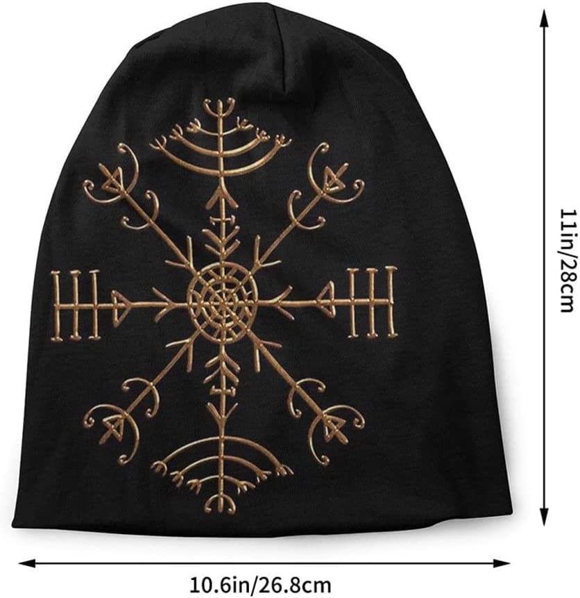 WorldNorse Helm Of Awe Symbol Beanie