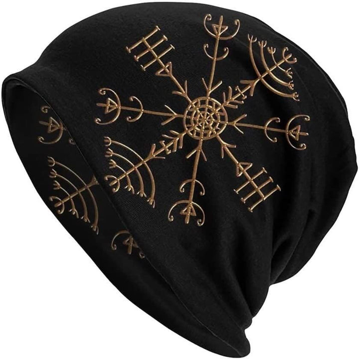 WorldNorse Helm Of Awe Symbol Beanie