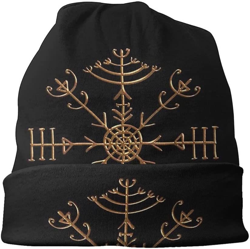 WorldNorse Helm Of Awe Symbol Beanie