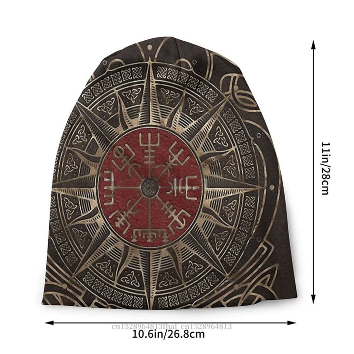 WorldNorse Vegvisir Celtic Knot Beanie