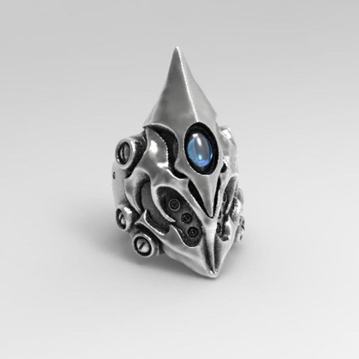 FREE Today: Silver Geek Mechanical Mecha Ring