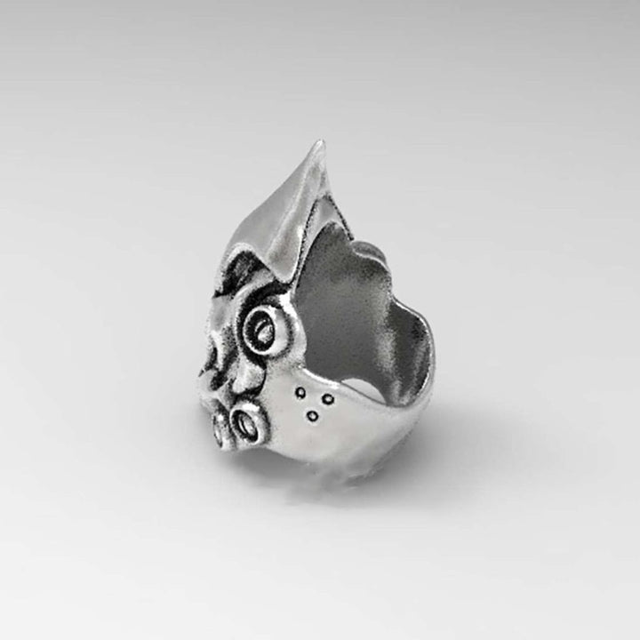 FREE Today: Silver Geek Mechanical Mecha Ring