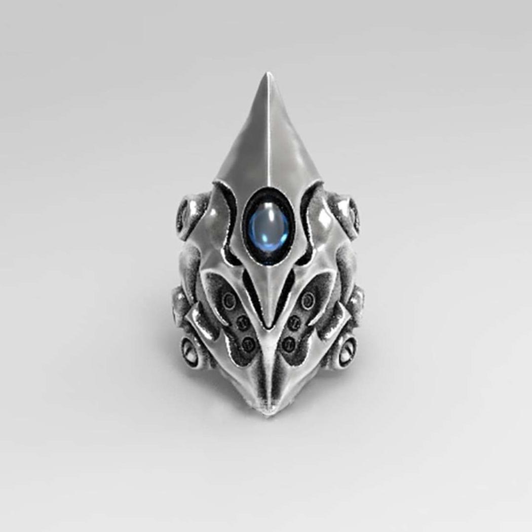 FREE Today: Silver Geek Mechanical Mecha Ring