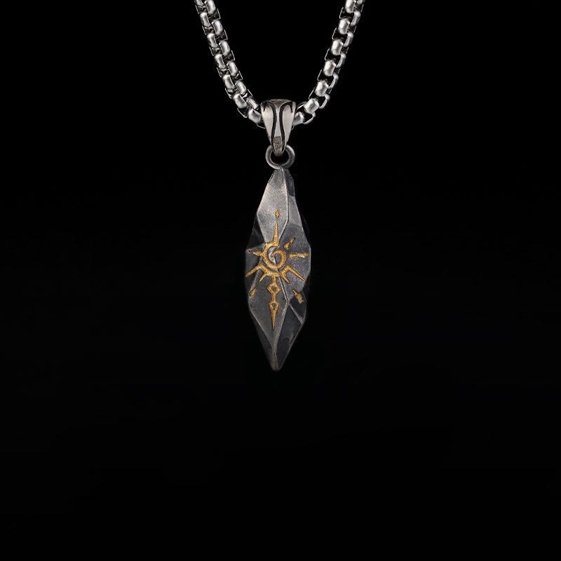 FREE Today: Wish Emblem Hammered Open Ring / Necklace