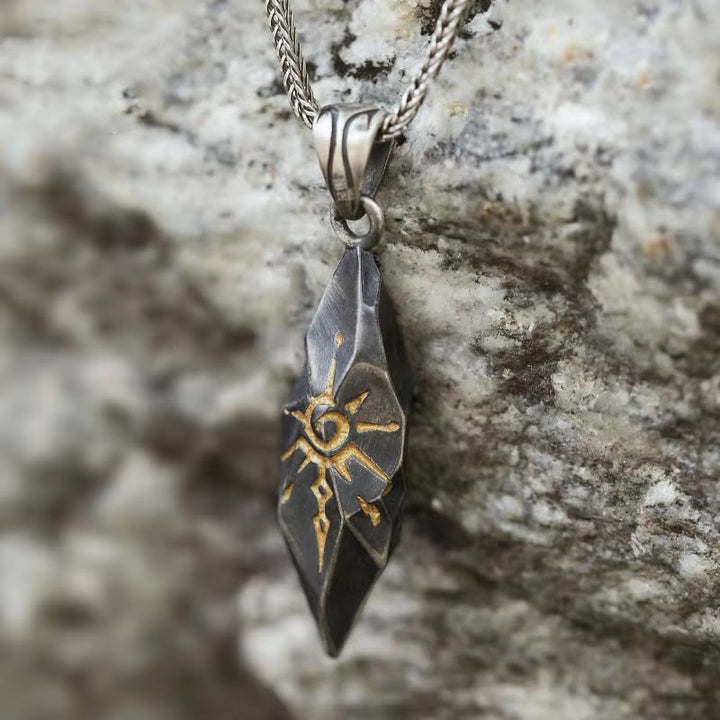 FREE Today: Wish Emblem Hammered Open Ring / Necklace