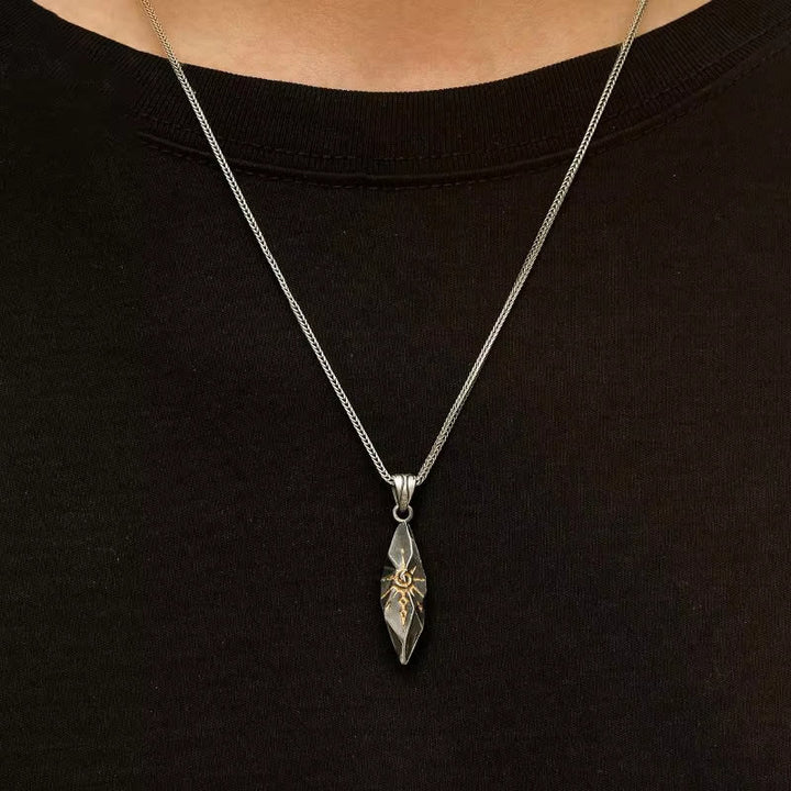 FREE Today: Wish Emblem Hammered Open Ring / Necklace