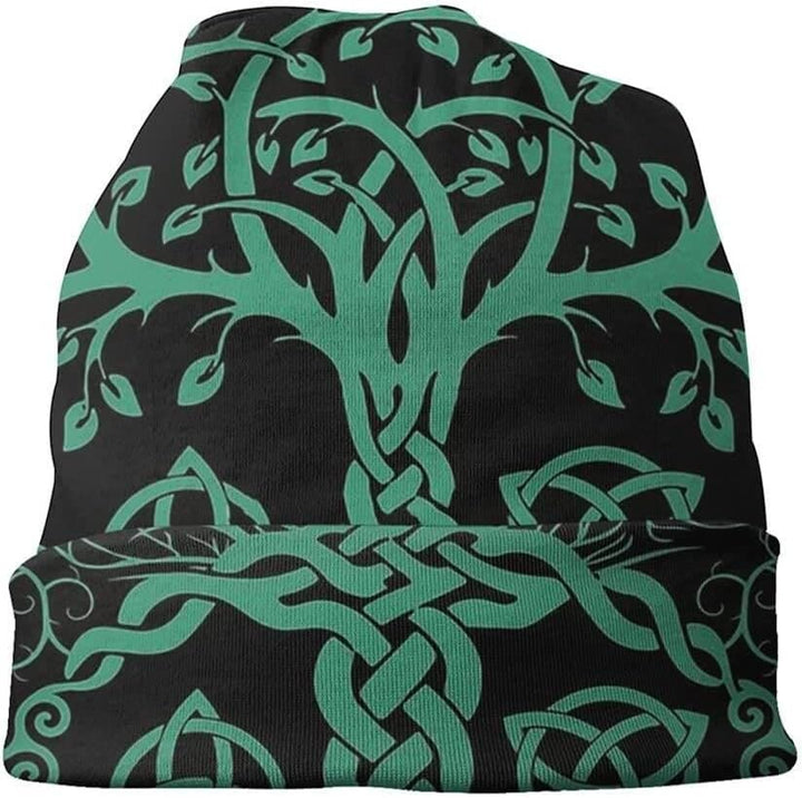 WorldNorse Tree Of Life Triquetra Beanie