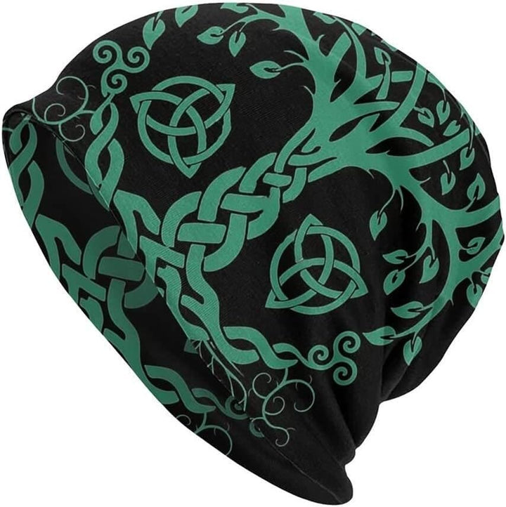 WorldNorse Tree Of Life Triquetra Beanie