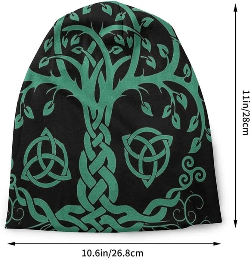 WorldNorse Tree Of Life Triquetra Beanie