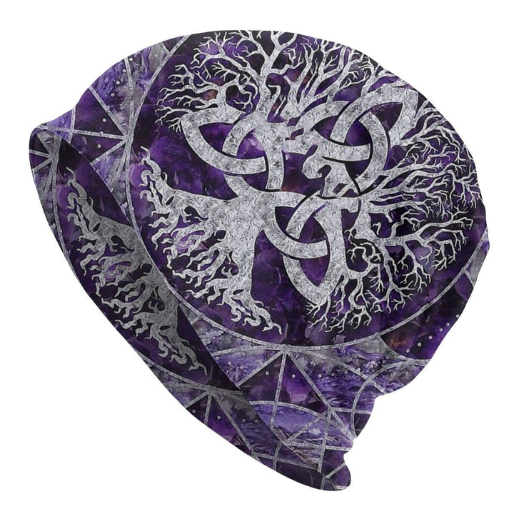 WorldNorse Yggdrasil Triquetra Symbol Beanie