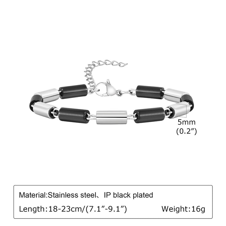 WorldNorse Stainless Steel Punk Bracelet