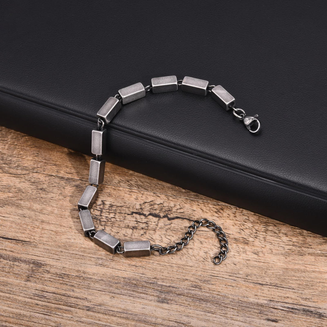 WorldNorse Stainless Steel Punk Bracelet