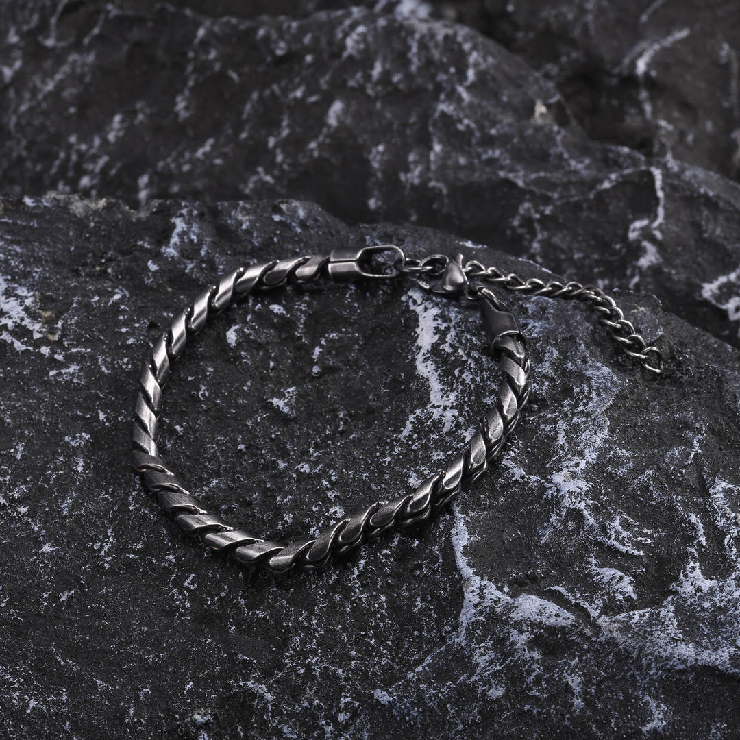 WorldNorse Stainless Steel Punk Bracelet