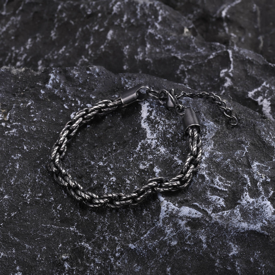 WorldNorse Stainless Steel Punk Bracelet