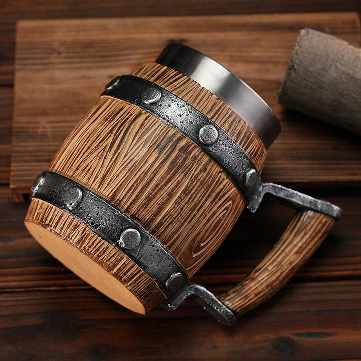 WorldNorse Resin Wooden Beer Mug