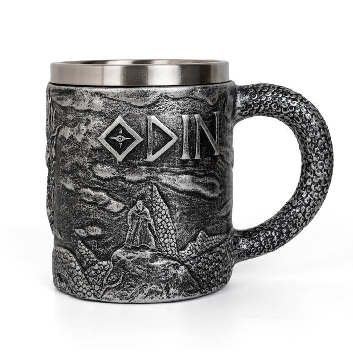 WorldNorse Odin Dragon Head Nautical Mug