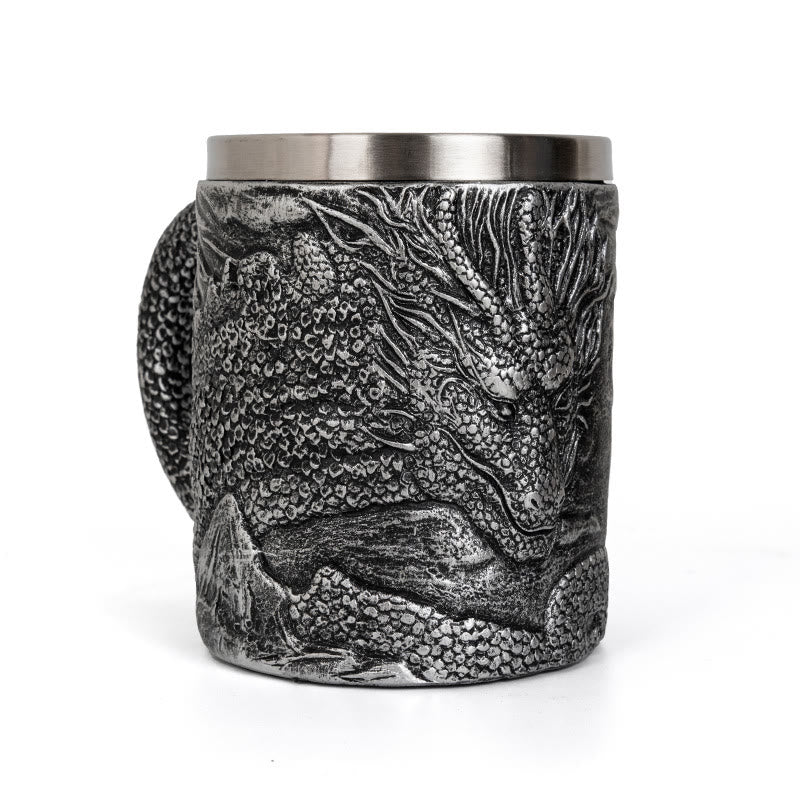 WorldNorse Odin Dragon Head Nautical Mug