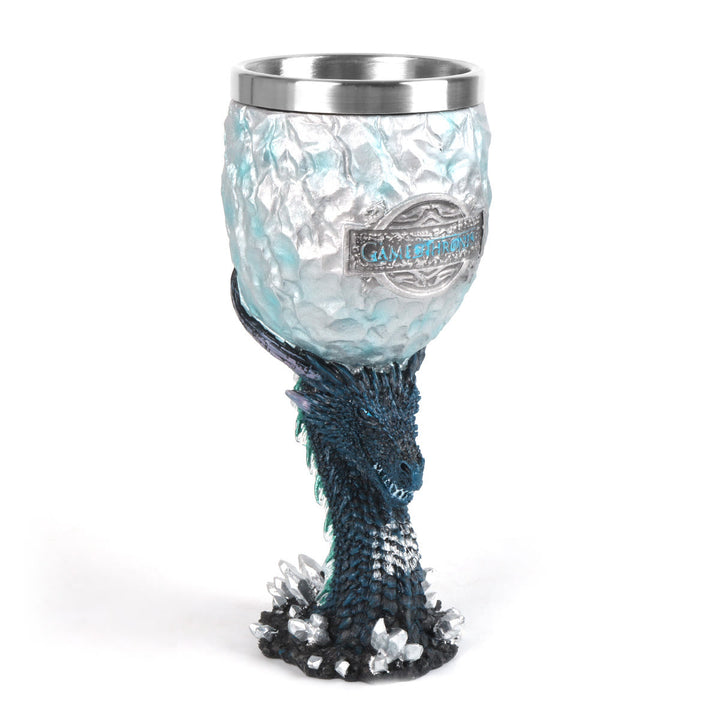 WorldNorse Blue Dragon Wine Glass Goblet