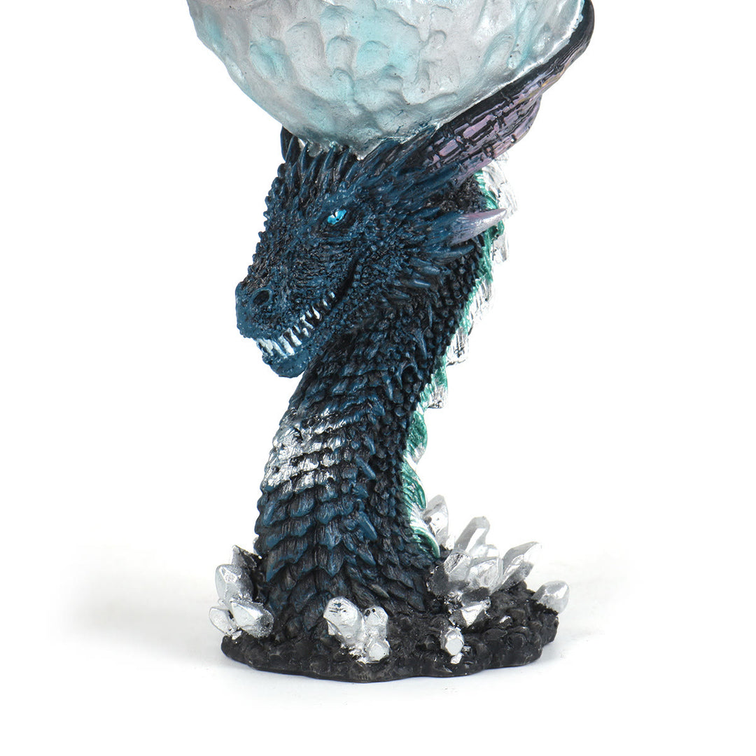 WorldNorse Blue Dragon Wine Glass Goblet