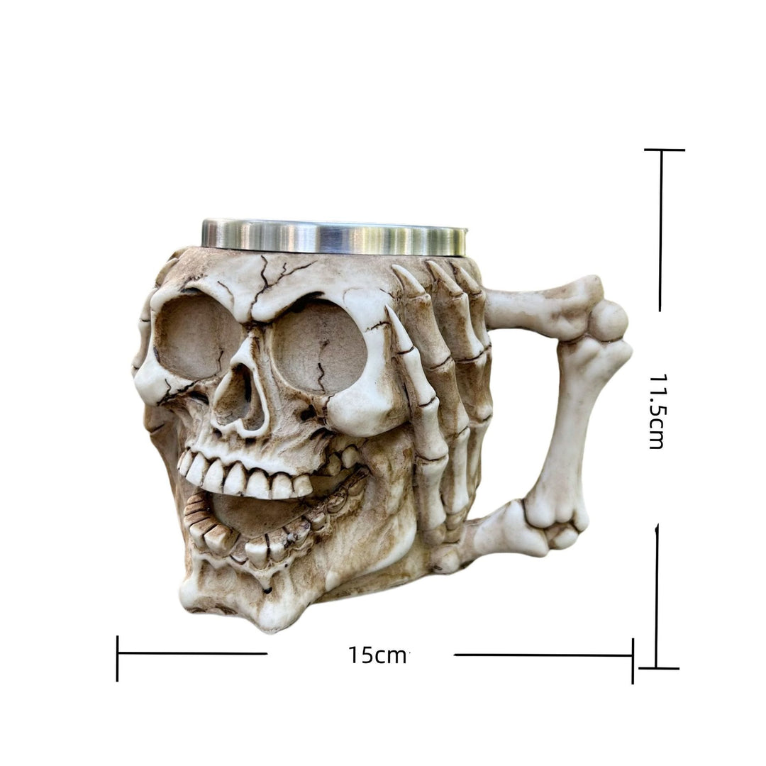 WorldNorse Skull Emoticons Mug / Goblet