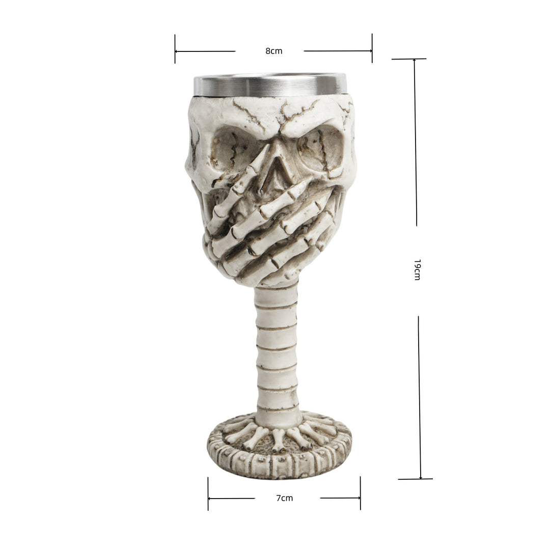 WorldNorse Skull Emoticons Mug / Goblet