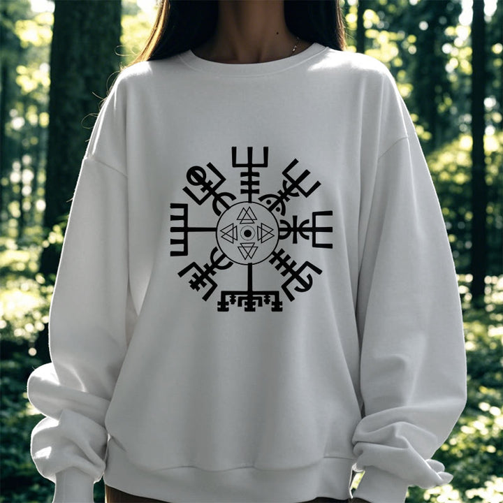 WorldNorse Viking Vegvisir With Valknut Sweatshirt - image 16