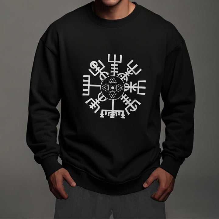 WorldNorse Viking Vegvisir With Valknut Sweatshirt - image 4