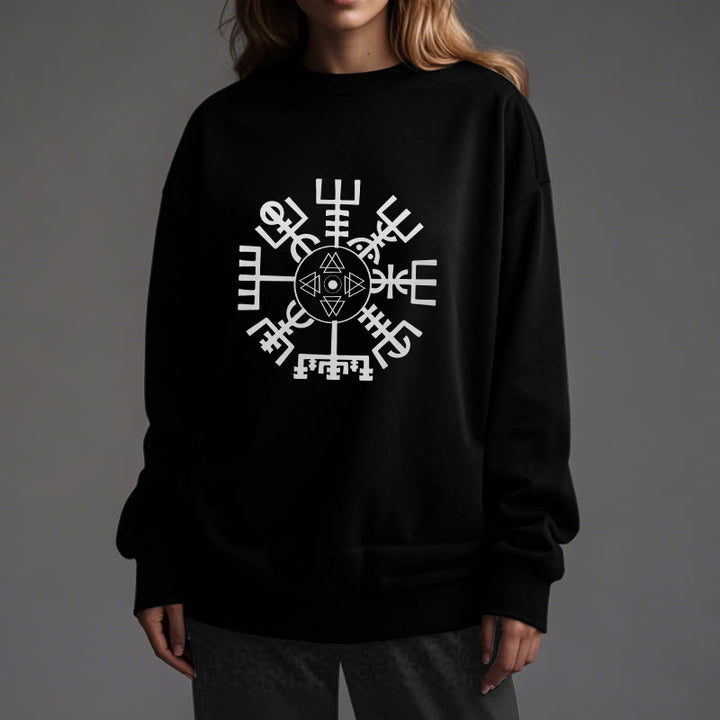 WorldNorse Viking Vegvisir With Valknut Sweatshirt - image 7
