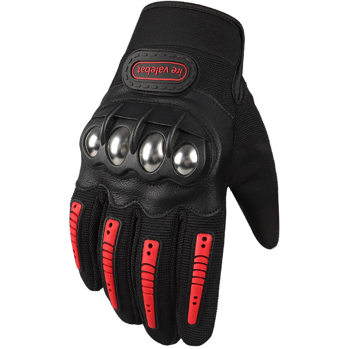 WorldNorse Knuckle Protection Motorcycle Gloves