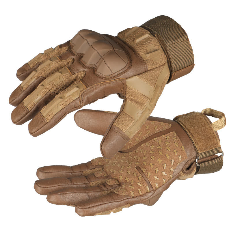 WorldNorse Camo Hard Shell Protective Gloves