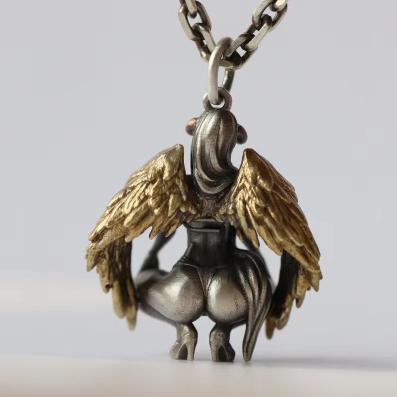 FREE Today: Devil Angel Wings Necklace