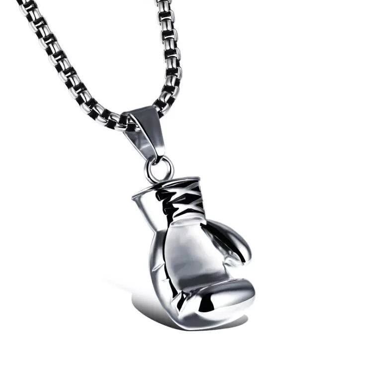 FREE Today: Be Brave - Boxing Gloves Necklace