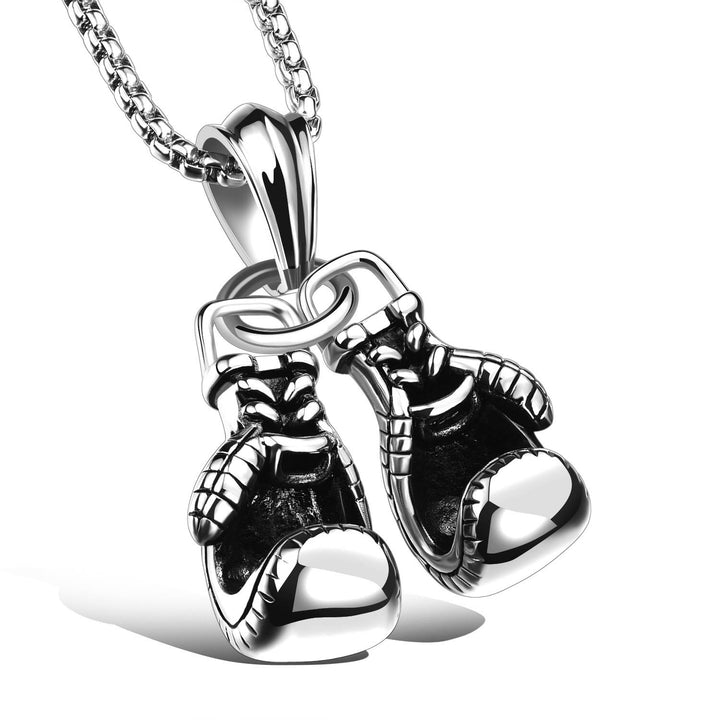 FREE Today: Be Brave - Boxing Gloves Necklace