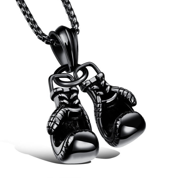 FREE Today: Be Brave - Boxing Gloves Necklace