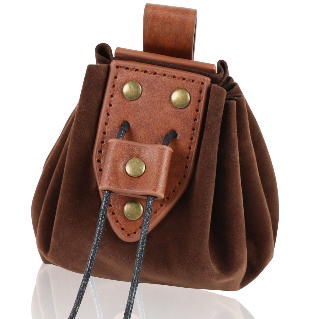 FREE Today: Rivet Accent Leather Belt Pouch Bag