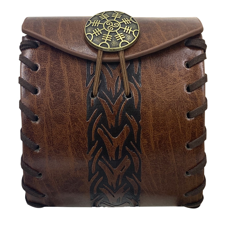 FREE Today: Viking Wolve Leather Belt Pouch Bag