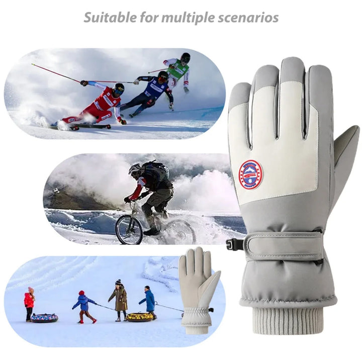 WorldNorse Warm Velvet Thick Ski Gloves